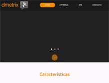 Tablet Screenshot of dmetrix.cl
